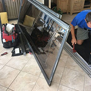 sliding glass door frame repair Gardena
